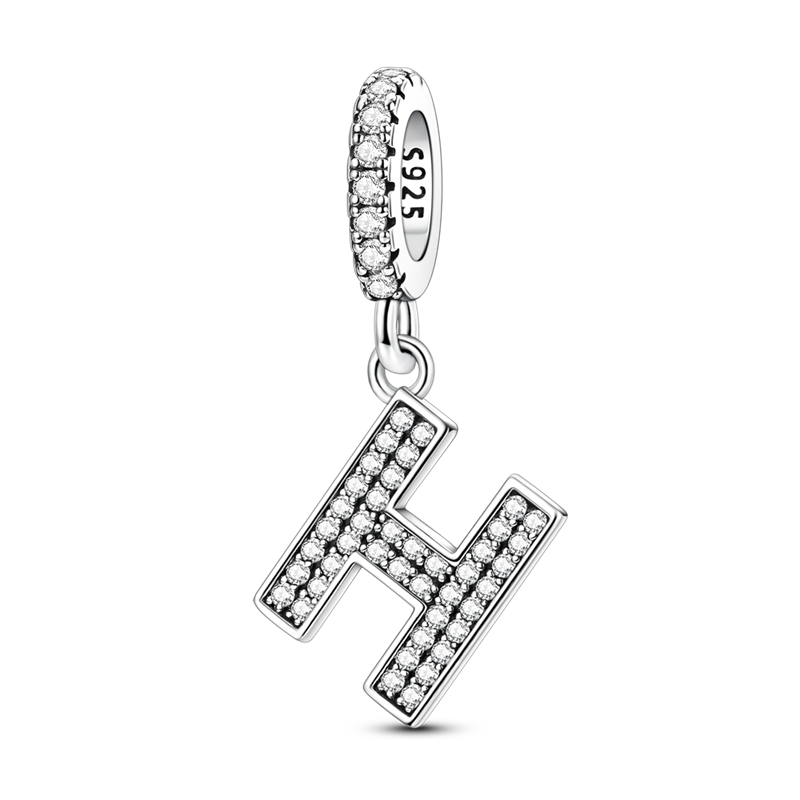 Charm Colgante Con Letra Del Alfabeto A-Z