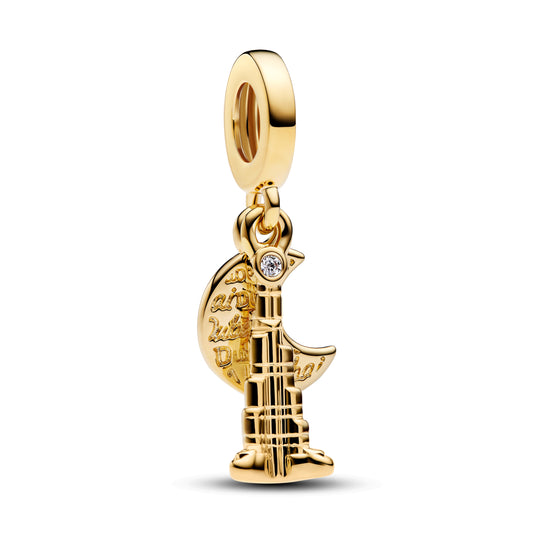 Charm Colgante Golden Dubai Skyline