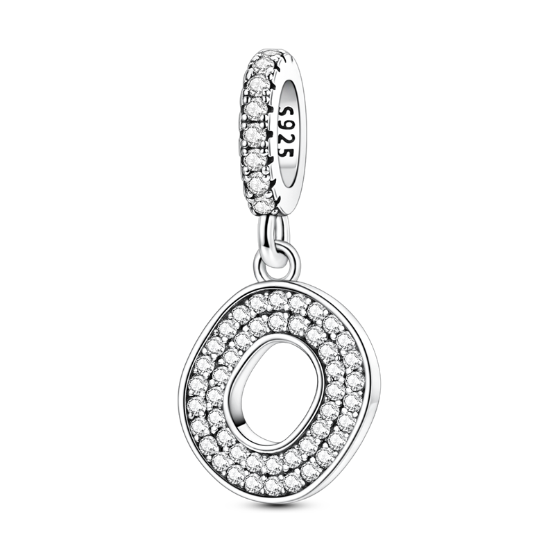 Charm Colgante Con Letra Del Alfabeto A-Z