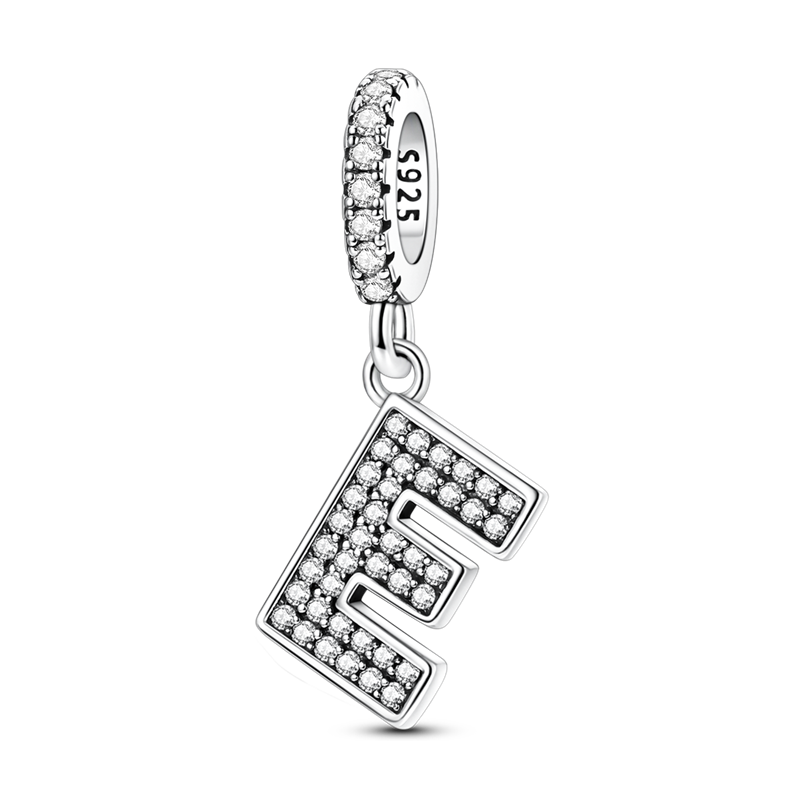 Charm Colgante Con Letra Del Alfabeto A-Z