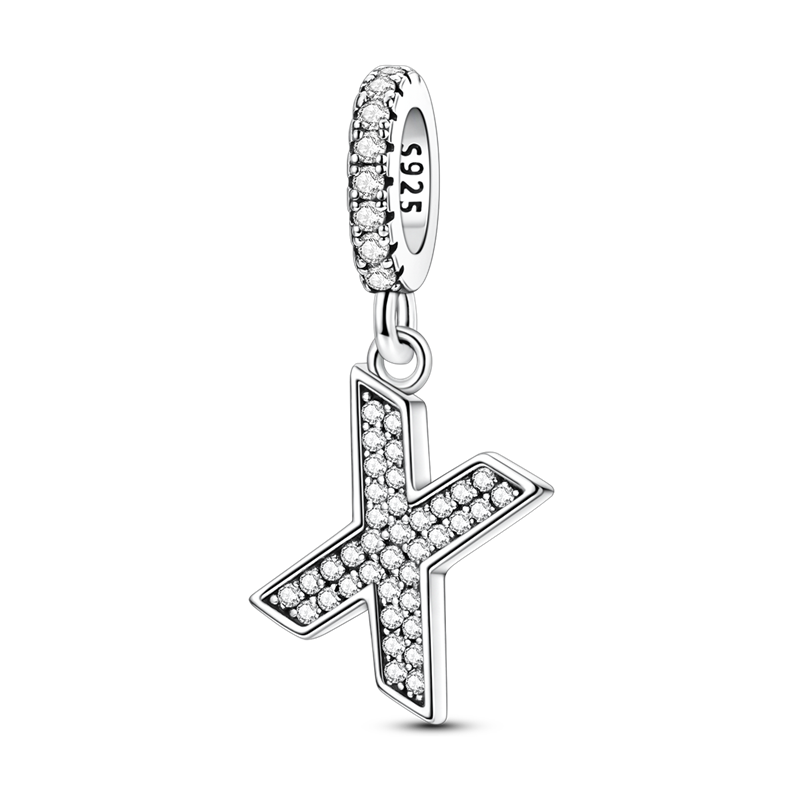 Charm Colgante Con Letra Del Alfabeto A-Z