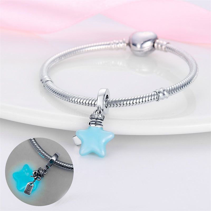 Charm Colgante de Estrella / Glow in the Dark