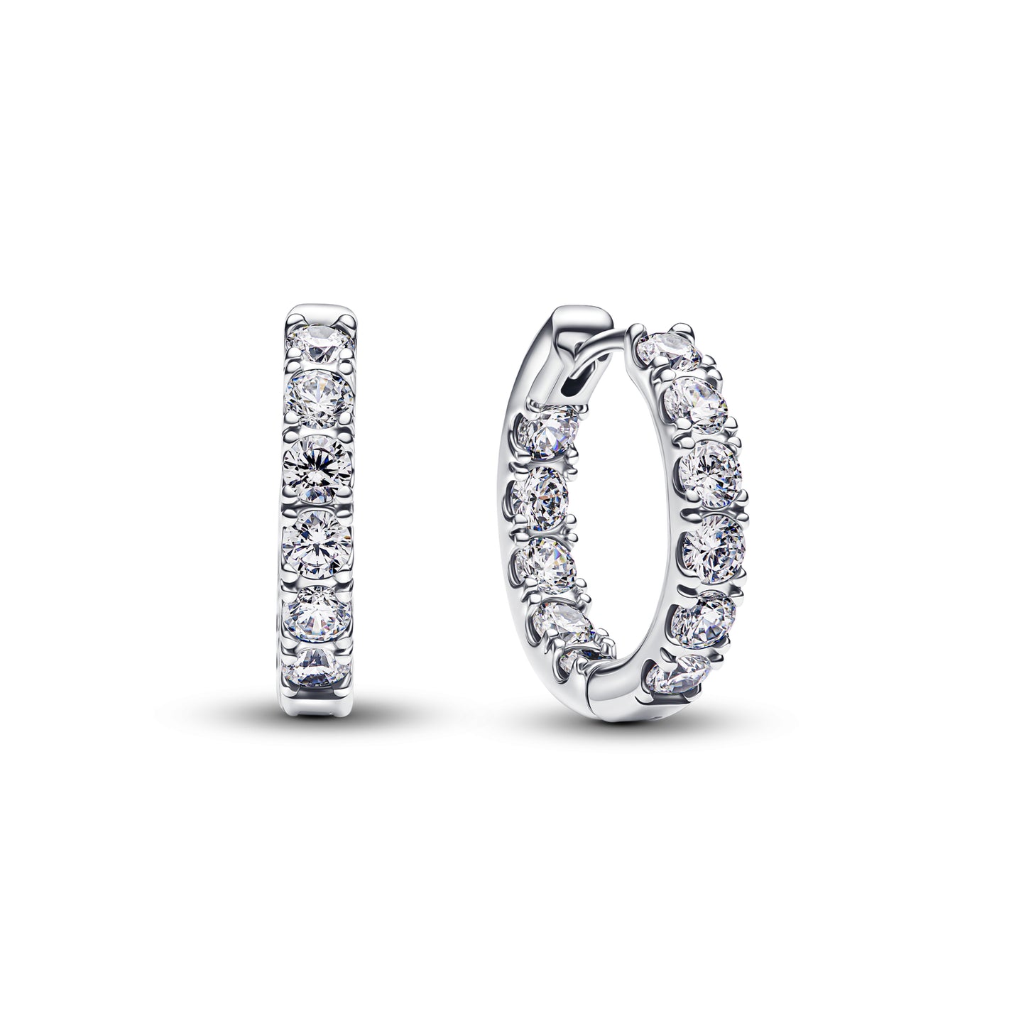 Pendientes De Aro Círculo De Luz