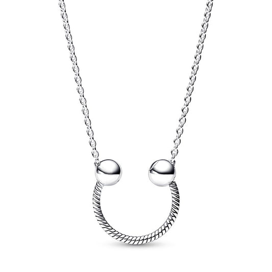 Collar Herradura De Plata