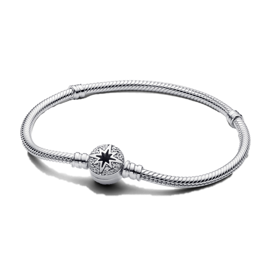 Brazalete De Broche De Estrella Polar