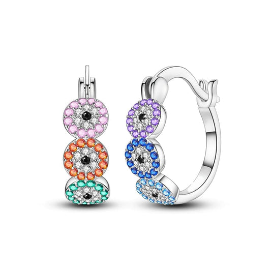 Pendientes De Aro Ojo Cósmico