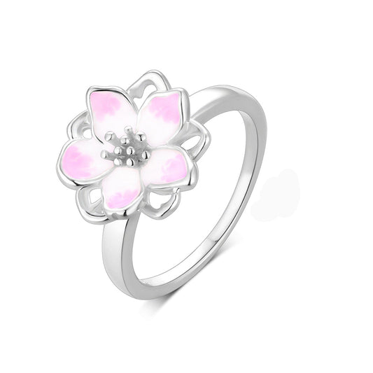 Anillo De Flor De Cerezo