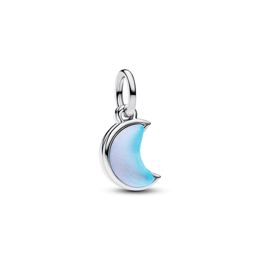 Charm Colgante Luna Plateada