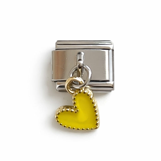 Charm Para Brazalete Italiano Corazón Colgante