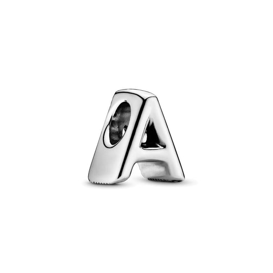 Charms Alfabeto A-Z Plata