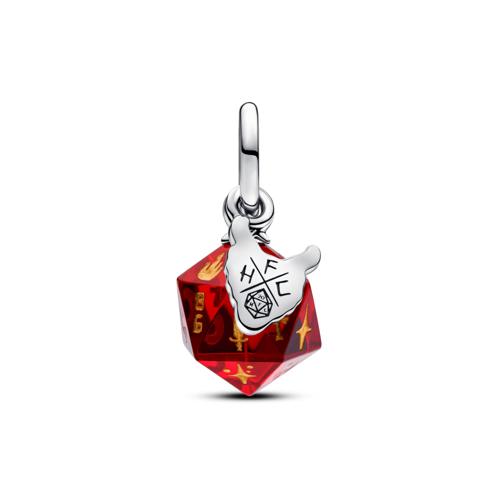 Charm Colgante Dado Club Del Fuego Infernal De Stranger Things®