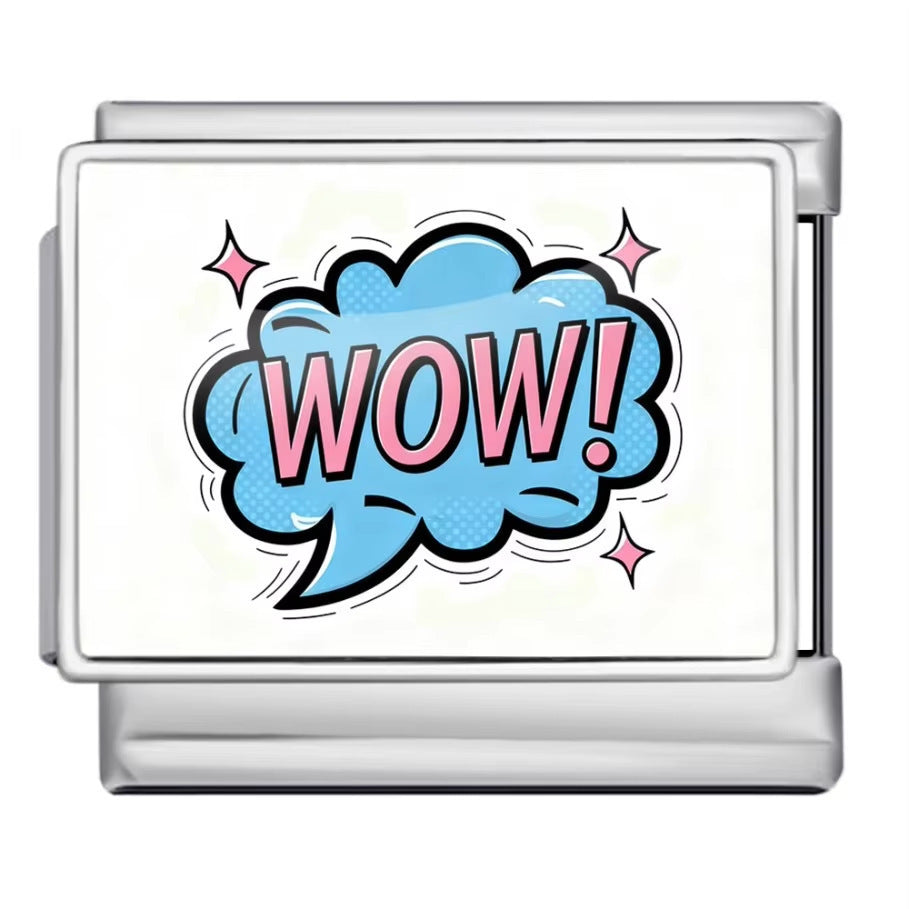 Charm Para Brazalete Italiano Wow!