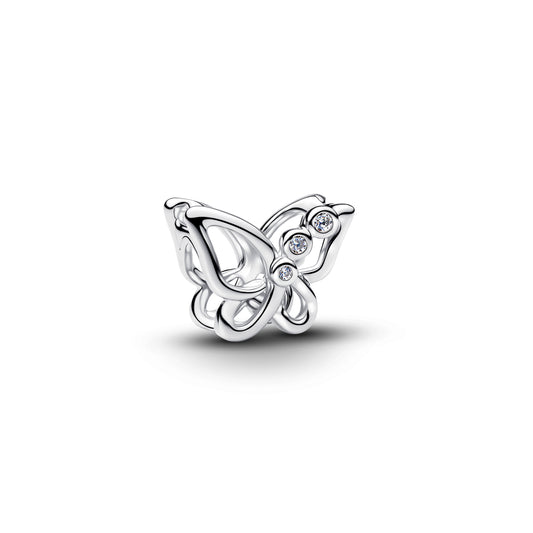 Charm Mariposa Con Zirconia