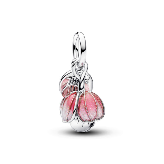 Charm Colgante Escarabajo Rosa