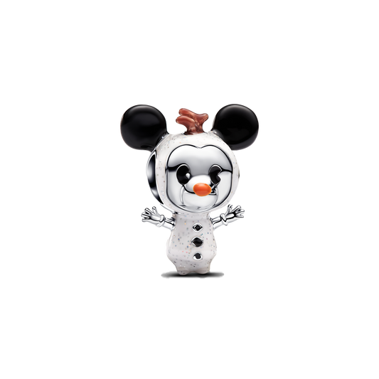 Charm Mickey Mouse Snowman De Disney®
