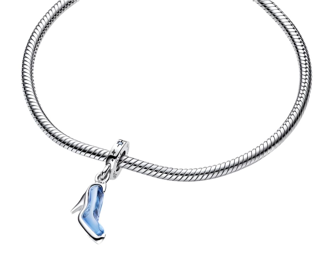 Charm Colgante Zapatilla De Cristal De Cenicienta De Disney®