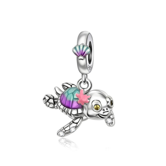 Charm Colgante Tortuga Colorida