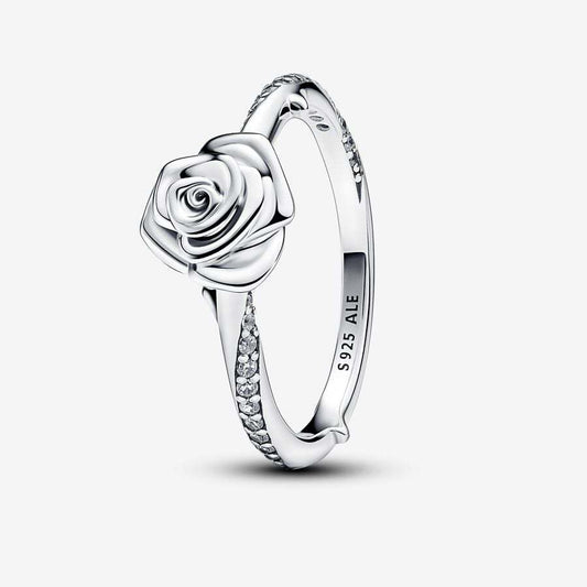 Anillo Rosa De Plata
