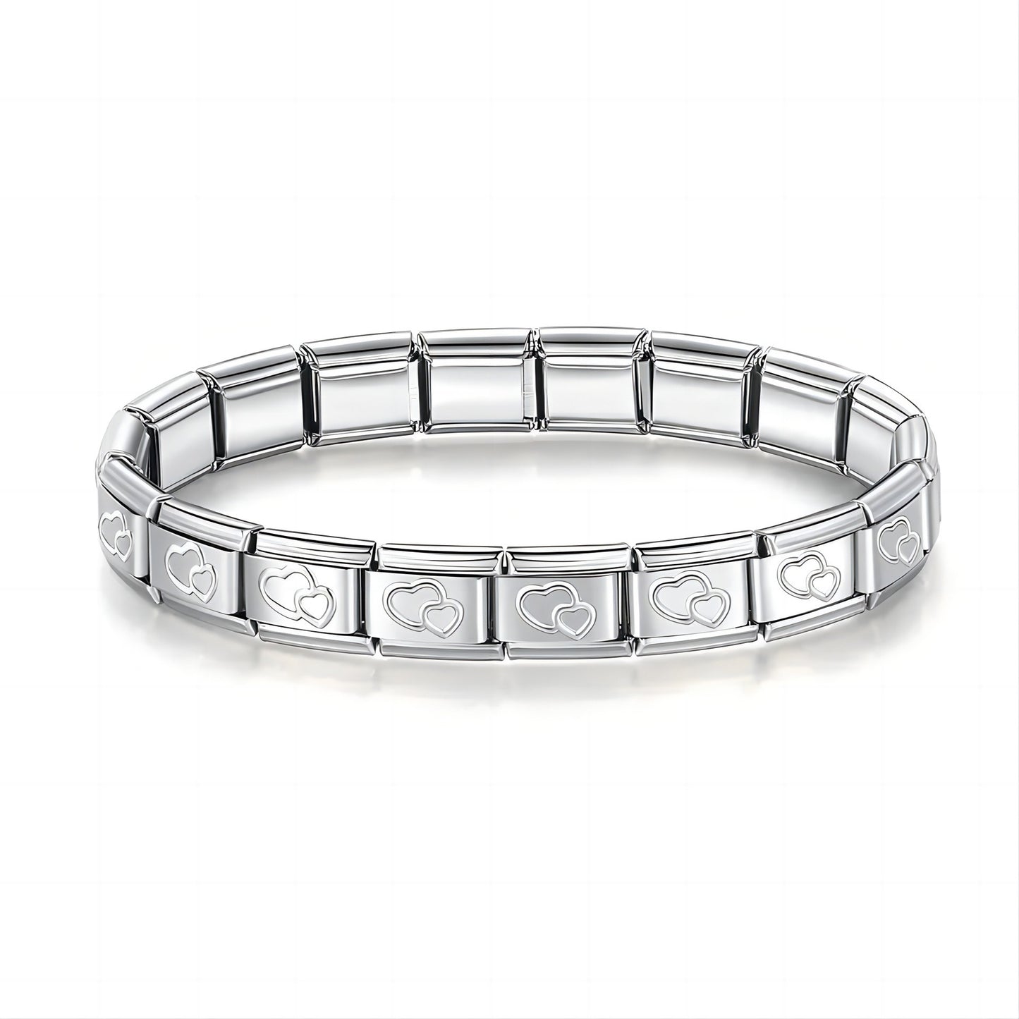Brazalete Italiano Corazones