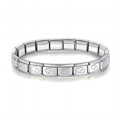 Brazalete Italiano Corazones