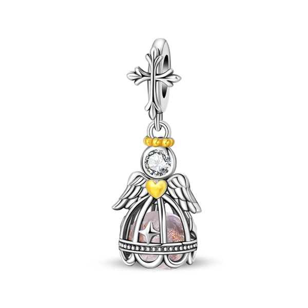 Charm Colgante Ángel Protector / Glow In The Dark