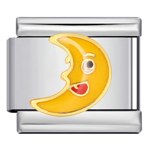 Charm Para Brazalete Italiano Dummy Moon