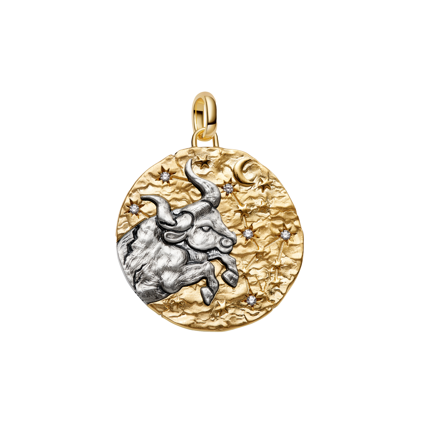 Charm Colgante Medallón Signos Zodiacales