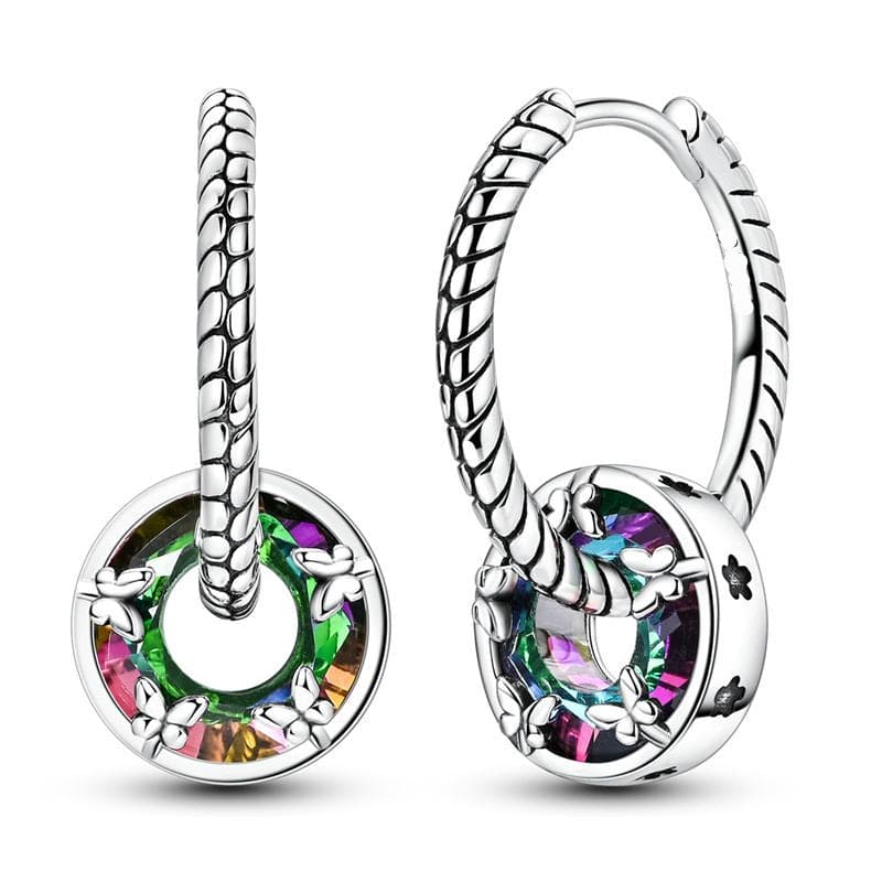 Pendientes De Aro Jardín Encantado