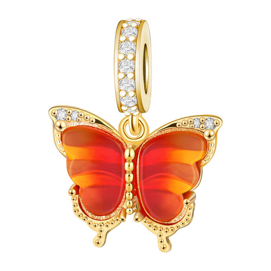 Charm Colgante De Mariposa Monarca