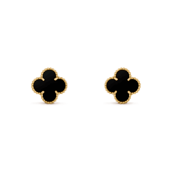Pendientes De Botón Alhambra Oro Amarillo
