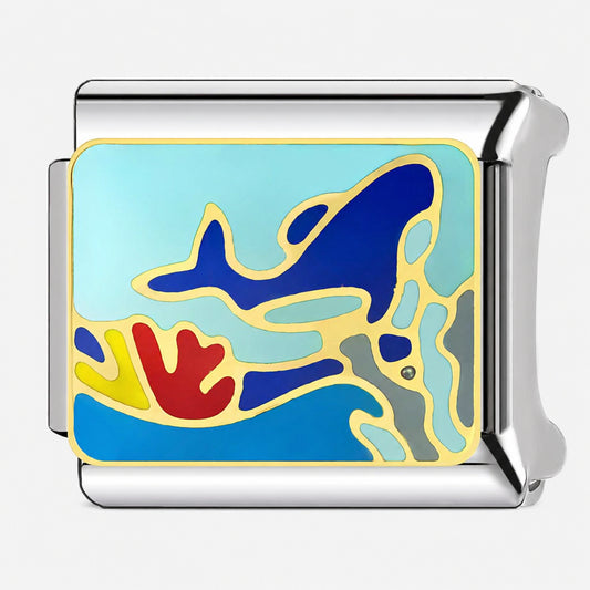 Charm Para Brazalete Italiano Ballena