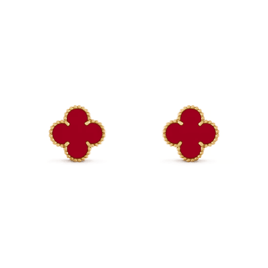 Pendientes De Botón Alhambra Oro Amarillo