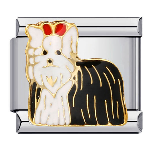 Charm Para Brazalete Italiano Yorkshire Mascota