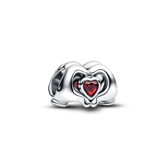 Charm De Manos De Corazón De Mickey Mouse De Disney®