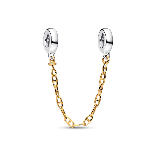 Charm Cadena De Seguridad Dorada