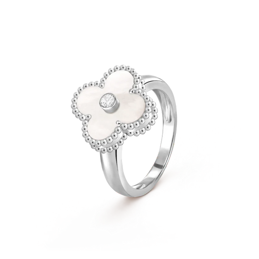 Anillo Alhambra Plata, Nácar