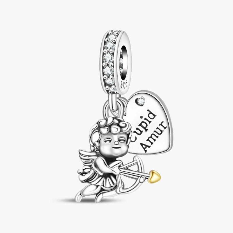 Charm Colgante Cupido Enamorado