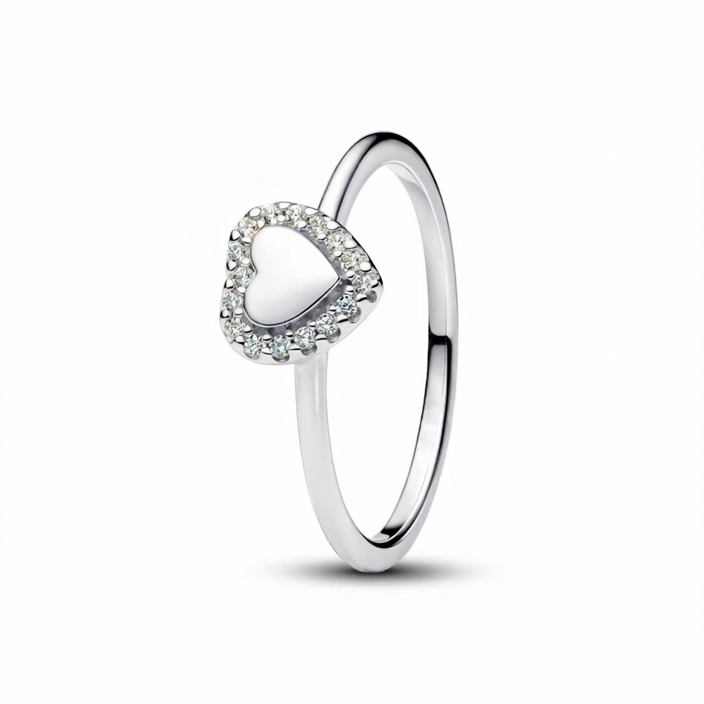Anillo Corazón Plata
