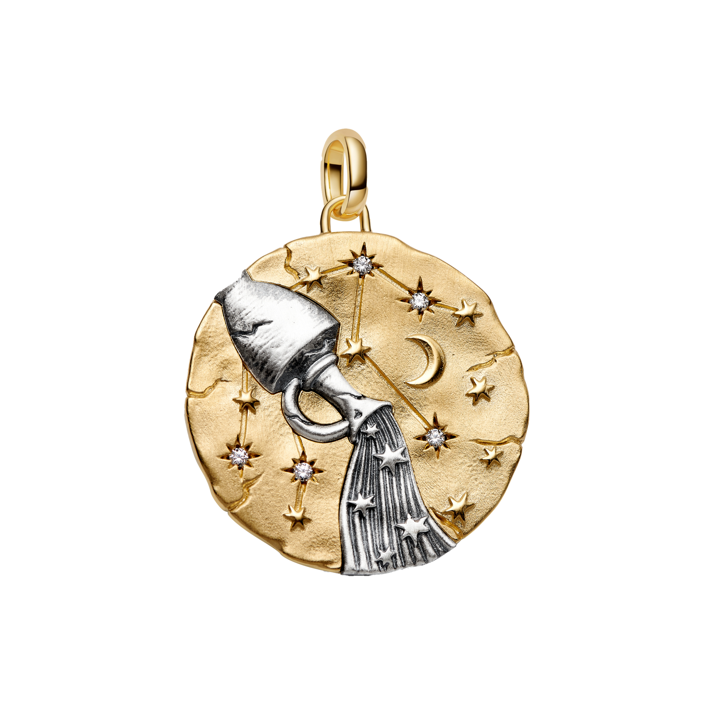 Charm Colgante Medallón Signos Zodiacales