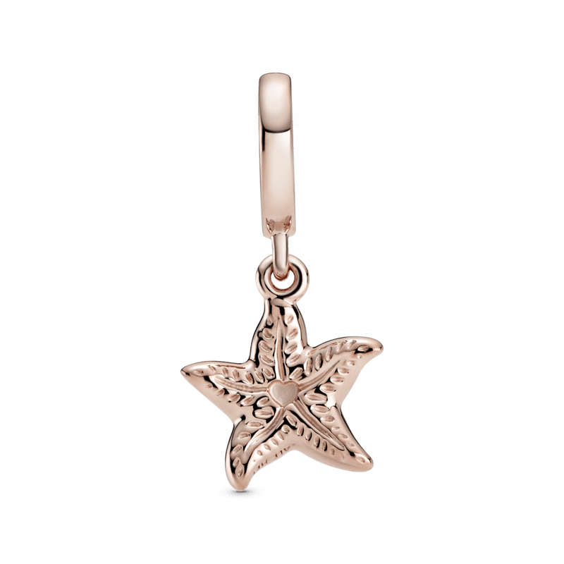 Charm Colgante Estrella De Mar con Zirconias