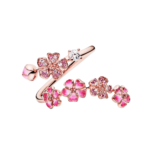 Anillo De Flor De Durazno