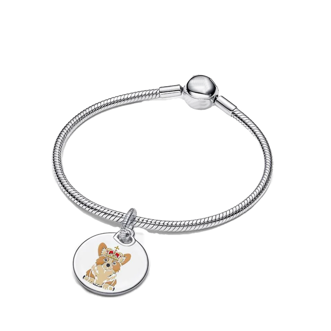 Charm Colgante Royal Corgi