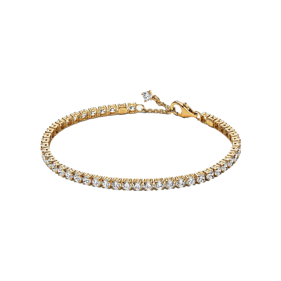 Brazalete Eternia Brillante Con Broche