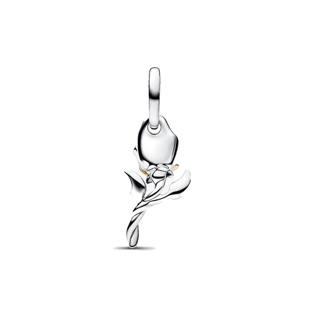Charm Colgante Rosa Bella Y La Bestia De Disney®