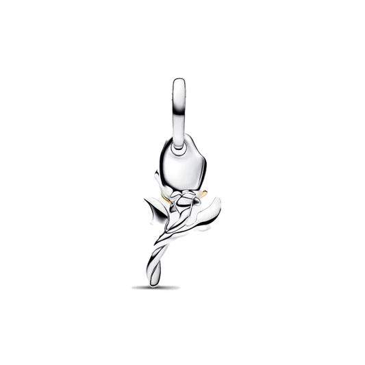 Charm Colgante Rosa Bella Y La Bestia De Disney®