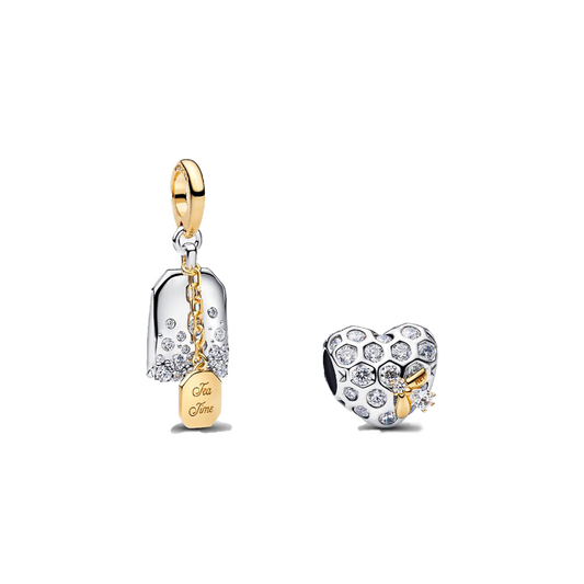 Charm Duo Panal Y Abeja & Tea Time De Bridgerton