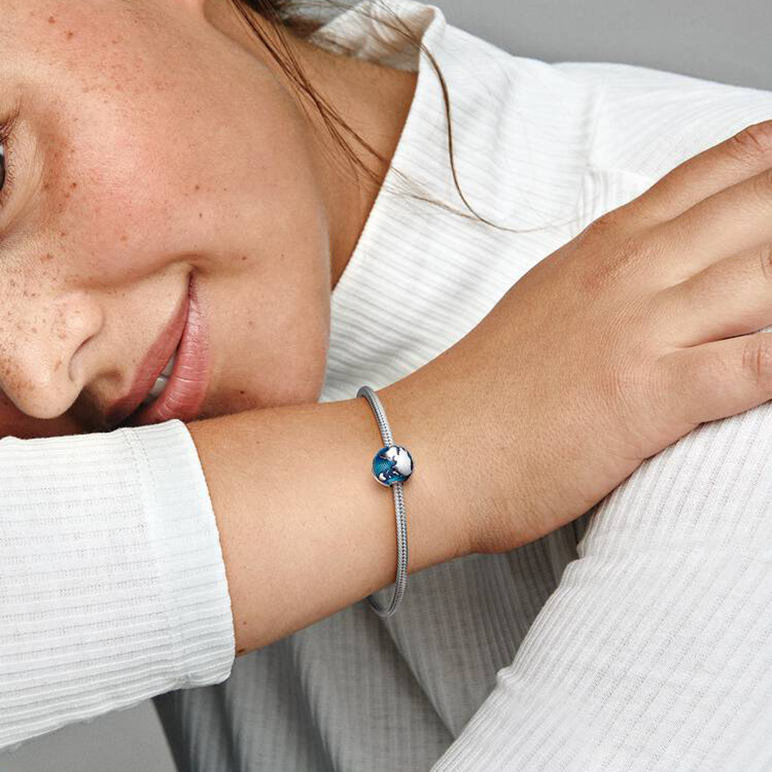 Charm Broche Planeta Tierra