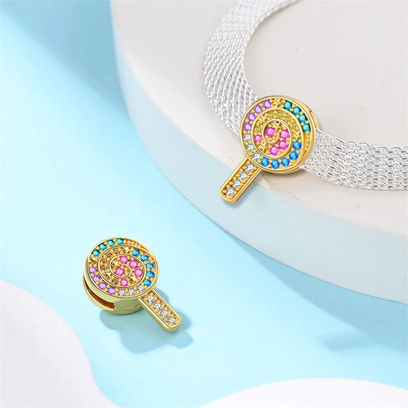 Charm Lollipop Para Brazalete De Ondas Planas