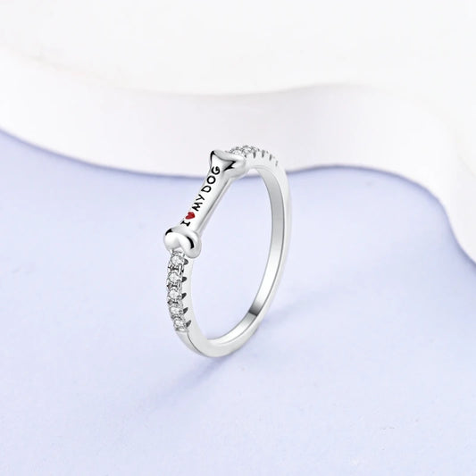 Anillo I Love My Dog