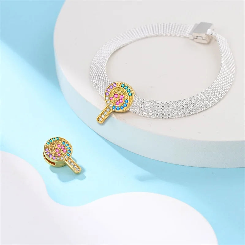 Charm Lollipop Para Brazalete De Ondas Planas